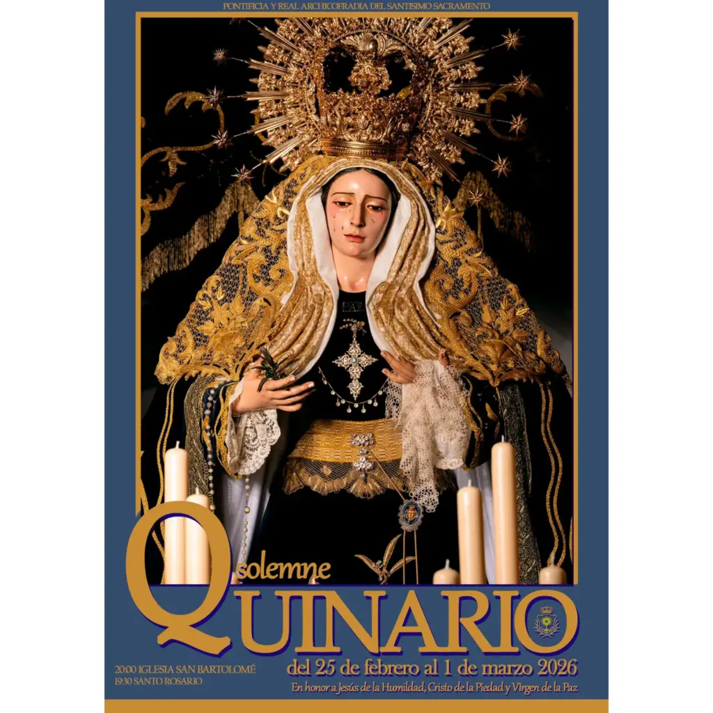 Solemne Quinario, año 2026